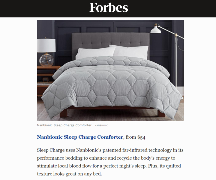 nanobionic sleep charge performance mattress pad